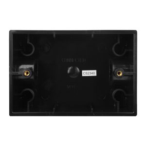 Enclosed Mounting Block 35mm BLACK