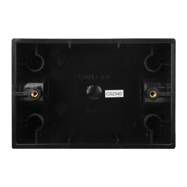 Enclosed Mounting Block 35mm BLACK
