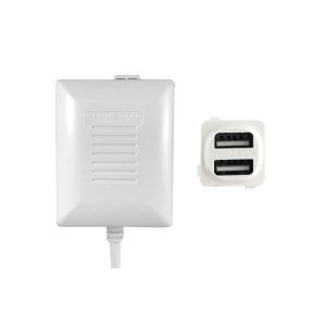 Dual USB Charger with Remote Transformer FAST CHARGE Output 6.2A