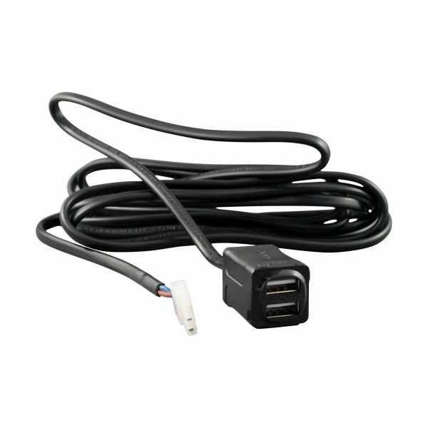 Extension Leads with USB 2.4M BLACK