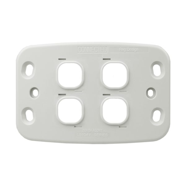 Grid Plate 4 Gang - Image 3