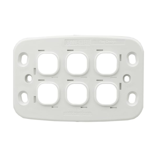 Grid Plate 6 Gang - Image 3