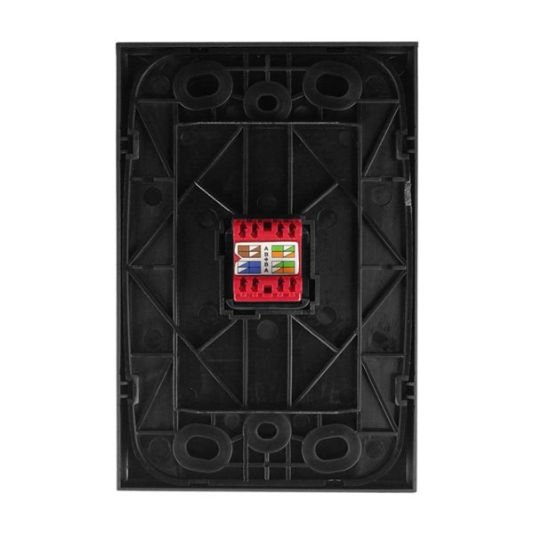 Data Plate RJ45 Category 5 - BLACK - Image 4