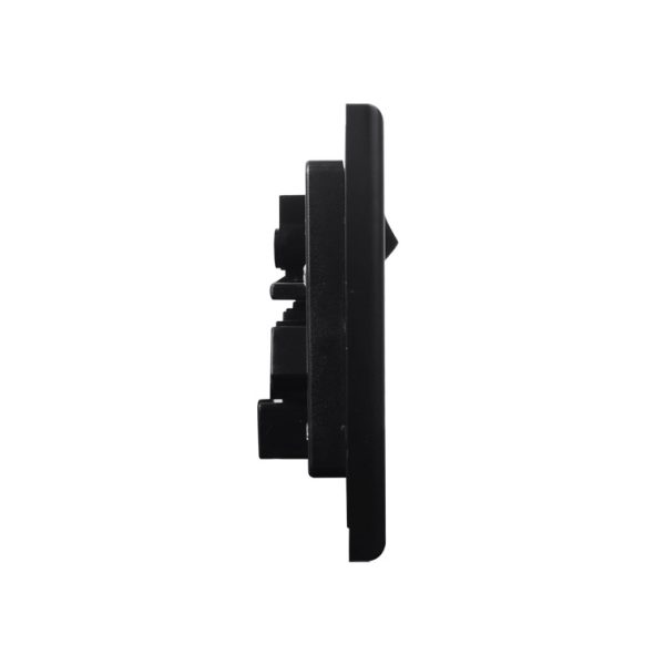 4 Gang Slimline Power Point - MATTE BLACK - Image 4