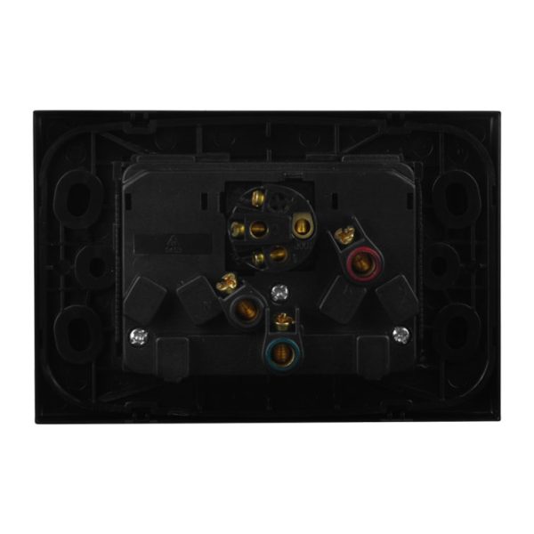 Double Power Point with Extra Switch - BLACK - Image 5