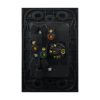 Double Power Point with Extra Switch - VERTICAL MATTE BLACK - Image 5