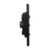 Double Power Point with Extra Switch - VERTICAL MATTE BLACK - Image 4