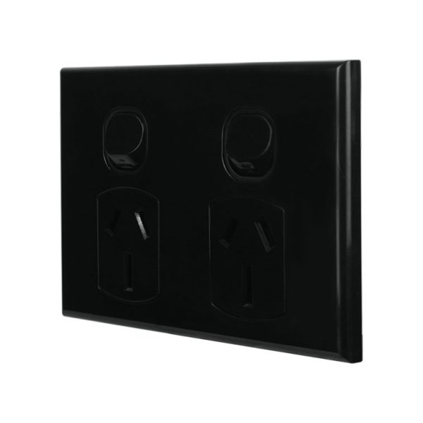 Double Power Point 15A - BLACK - Image 2