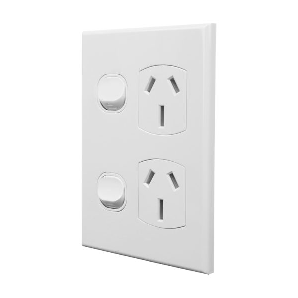 Double Power Point 15A - VERTICAL - Image 2