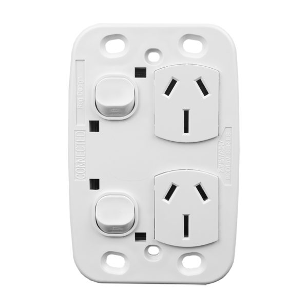 Double Power Point 15A - VERTICAL - Image 3