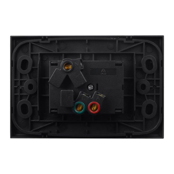 Single Power Point 10A 250V AC - MATTE BLACK - Image 5