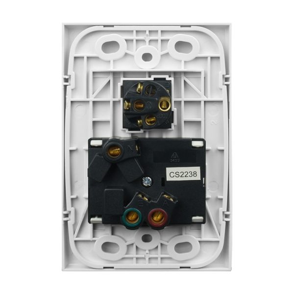 Single Power Point with Extra Switch - VERTICAL - Image 5
