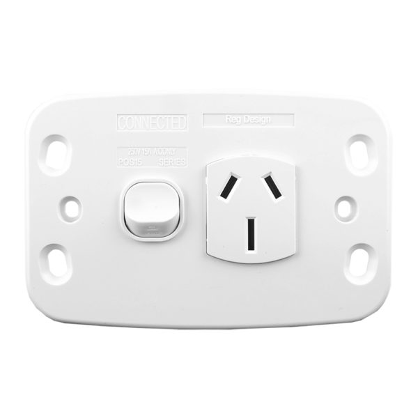 Single Power Point 15A - Image 3