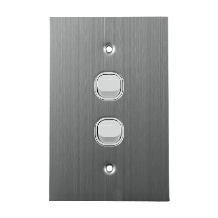 1 To 6 Gang Wall Light Switch - SAA Approved, 240V 10A, Free Shipping (Nixon Brand)