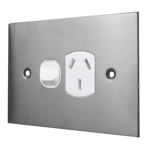 Stainless Steel Single Power Point - Image 2