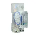 24 Hour Analogue Timer 1 Pole 16(4)A 240V with Battery Backup