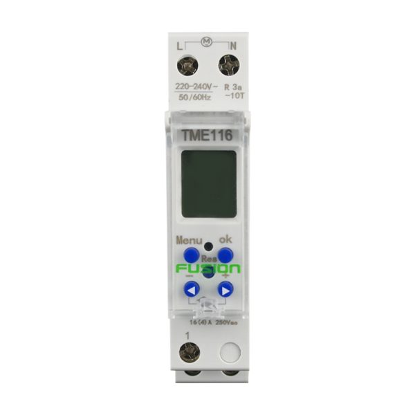 7 day electronic timer 24 hour 1 pole