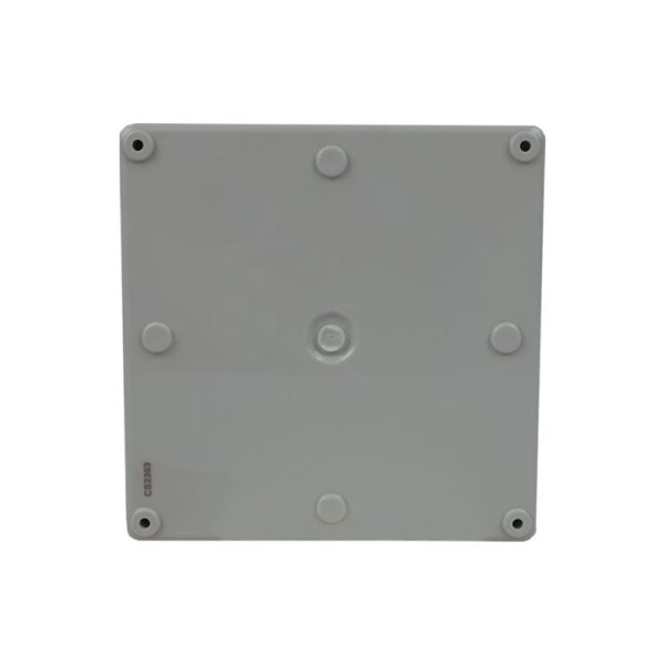 IP65 Weatherproof Enclosure 150 x 150 x 90mm Grey Hinged Cover - Image 5