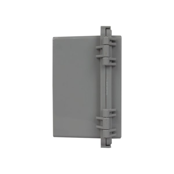 IP65 Weatherproof Enclosure 150 x 150 x 90mm Grey Hinged Cover - Image 3