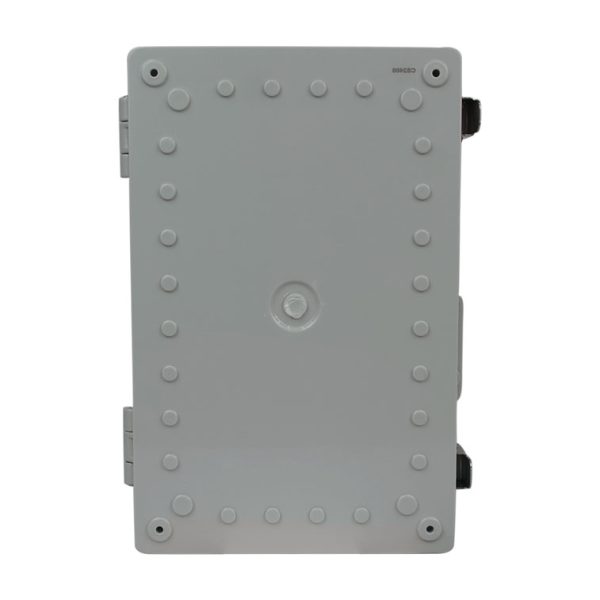 IP65 Weatherproof Enclosure 300 x 200 x 130mm Grey Hinged Cover - Image 5