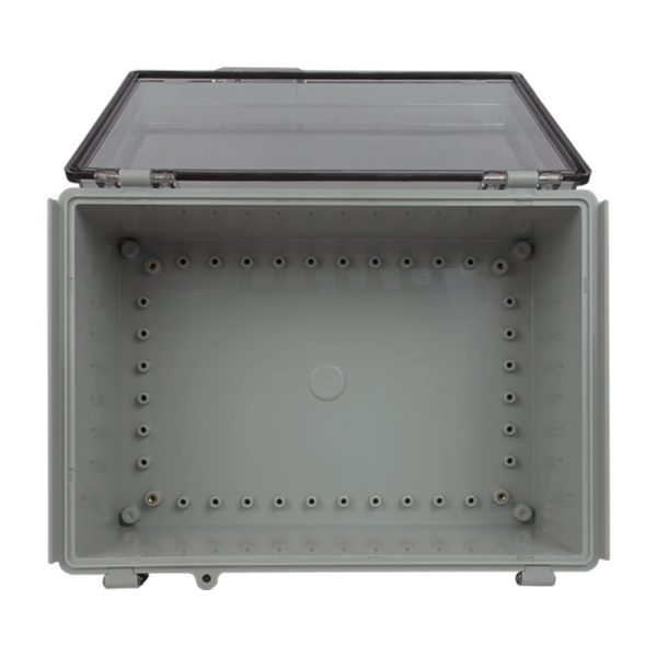 IP65 Weatherproof Enclosure 350 x 250 x 150mm Clear Hinged Cover - Image 4