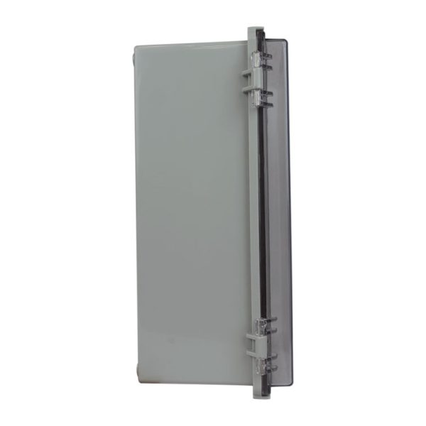 IP65 Weatherproof Enclosure 350 x 250 x 150mm Clear Hinged Cover - Image 3