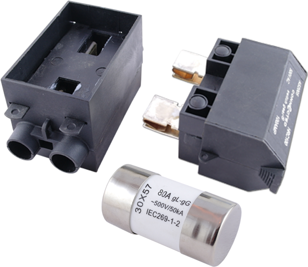 HRC Fuse Carrier 100A and Main Fuse 80A & 100A CSG